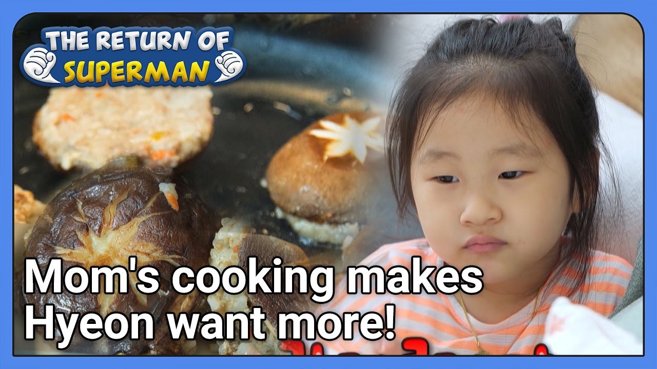 Mom's cooking makes Hyeon want more! (The Return of Superman Ep.403-7) | KBS WORLDTV 211024