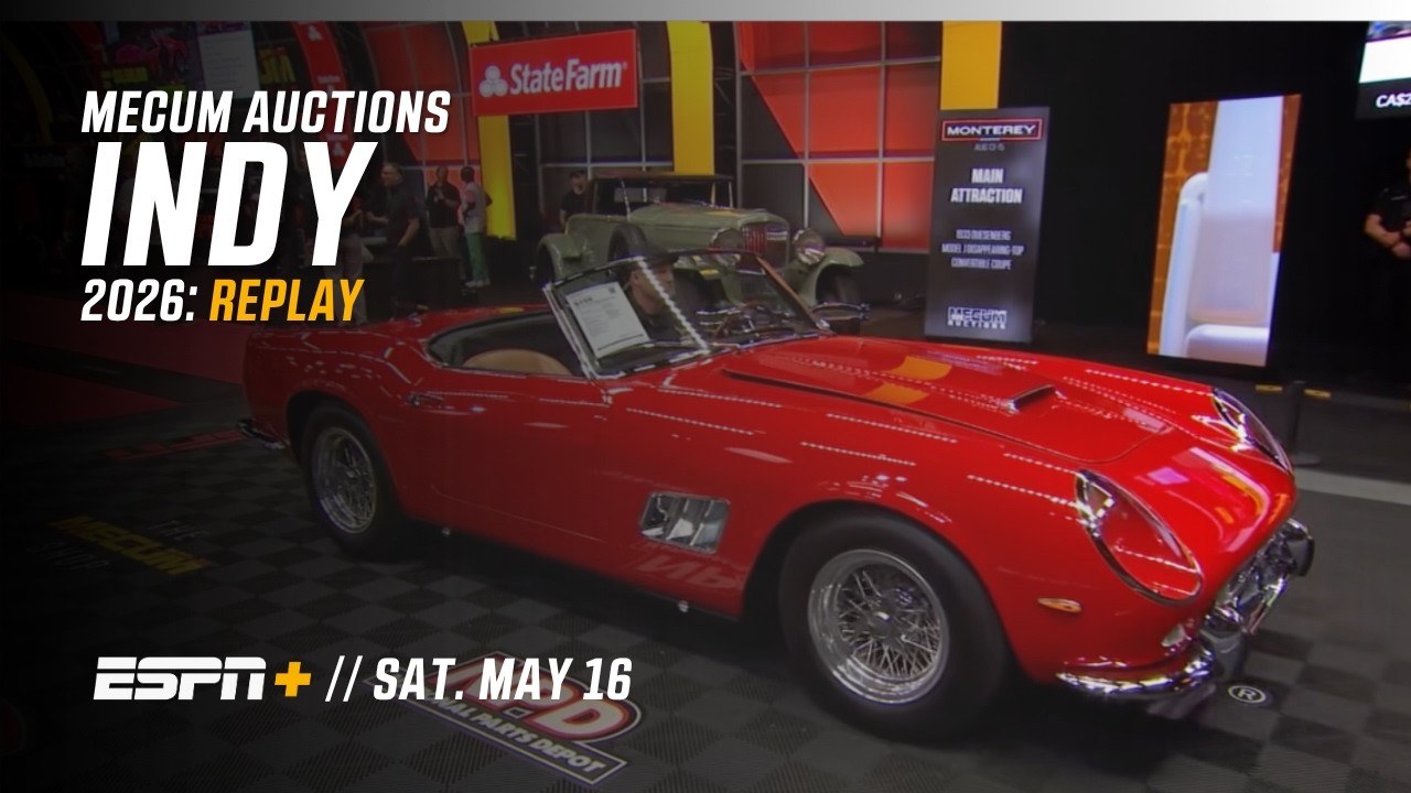Mecum Auctions Indy 2026: Replay // Saturday, May 16th