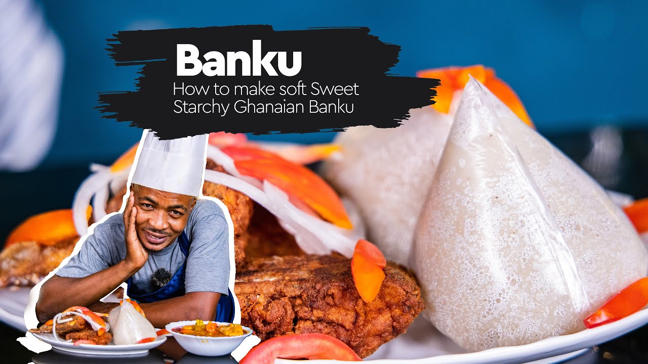 This is how to make the best Ghanaian Banku with corn and cassava dough, Soft Starchy and sweet