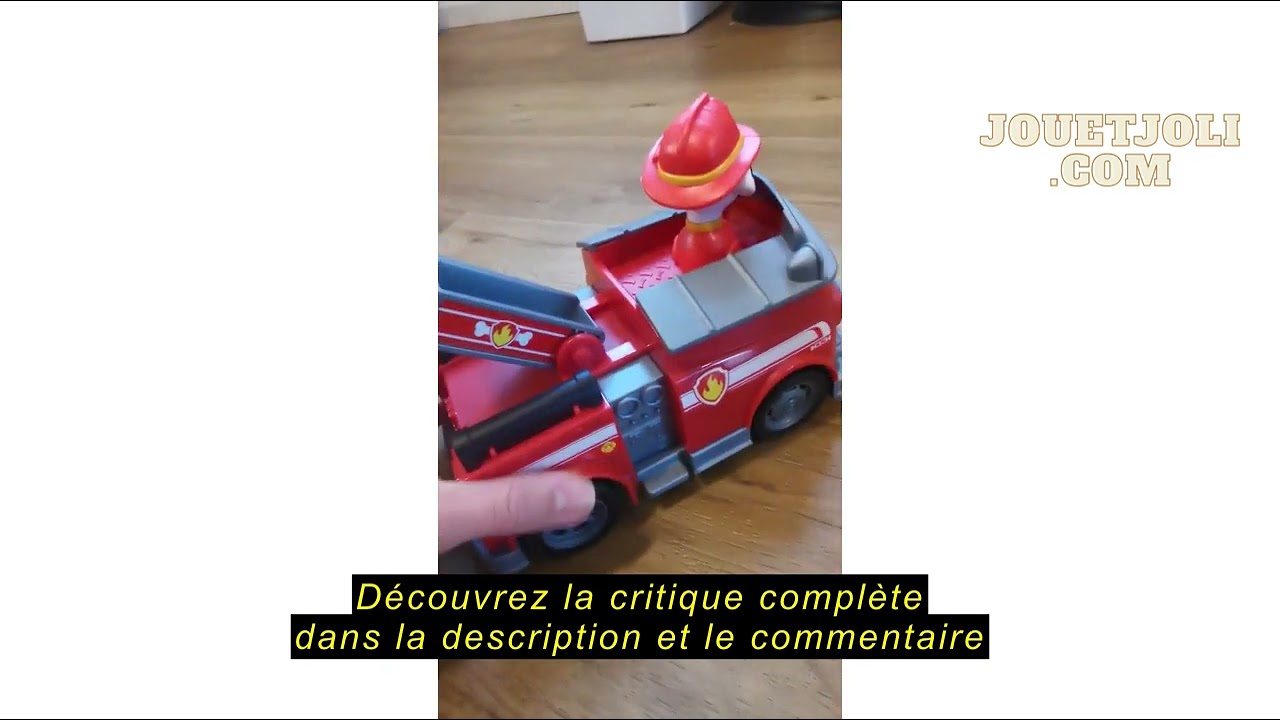 Avis sur la Paw Patrol - Pat Patrouille - Véhicule RC Chase - Voiture Télécommandée Chase - Figurine