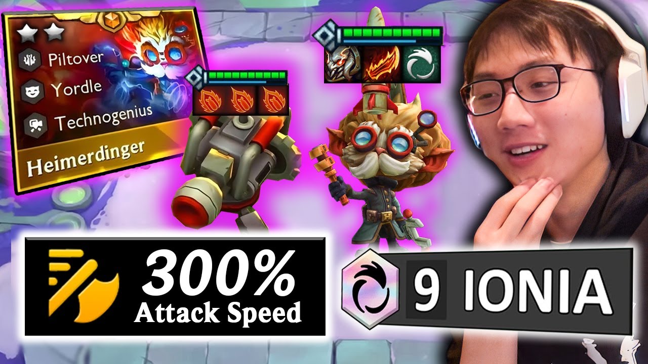 9 Ionia Triple Burninator Heimerdinger Goes Berserk