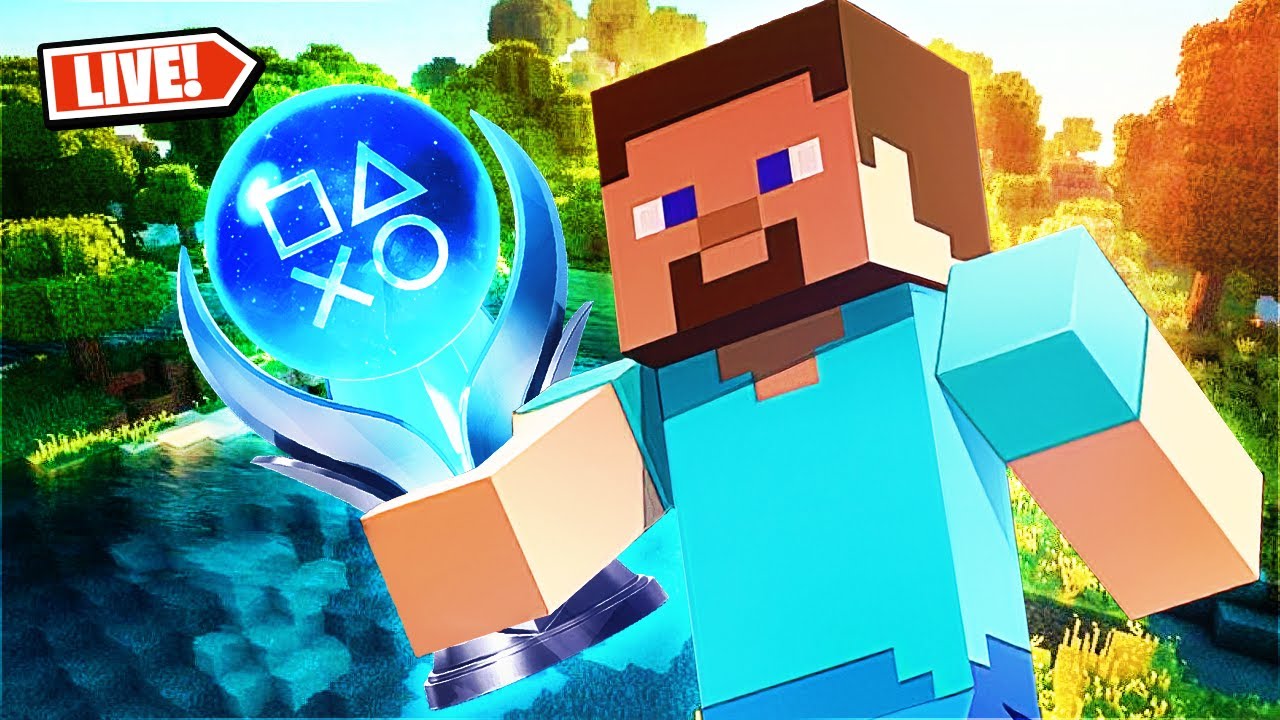 MINECRAFT PLATINUM TROPHY HUNTING 🏆 | MINECRAFT MONDAY