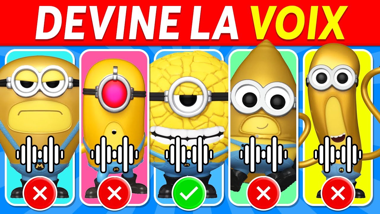 Quiz MOI, MOCHE ET MÉCHANT 4 🎬🍌🧠 À quel point connais-tu Moi Moche et Méchant 4 ?