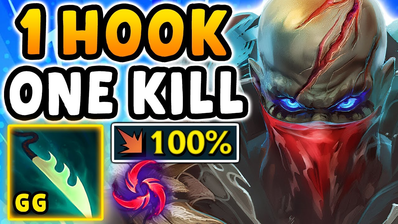 Pyke but I get 100% CRIT and one hook means you're dead (this is way too funny)
