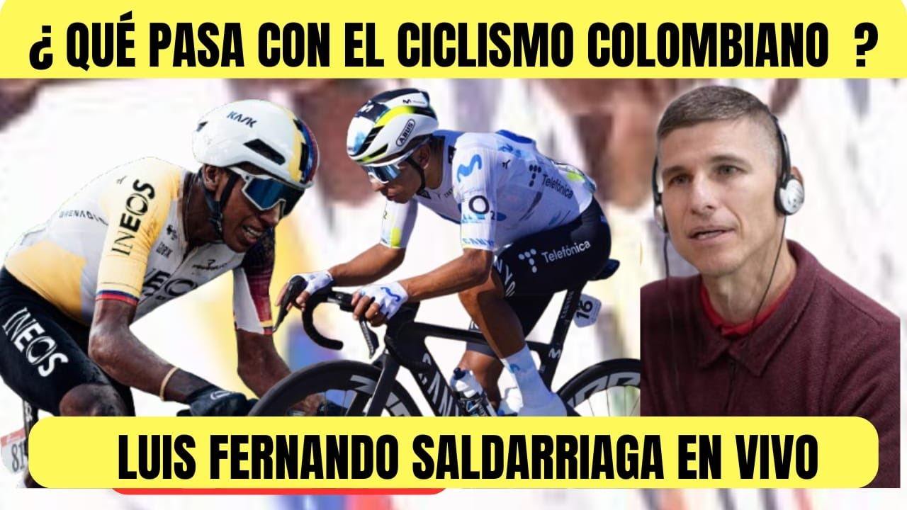 ¿ QUÉ PASA CON EL CICLISMO COLOMBIANO Y LATINOAMERICANO ? LUIS FERNANDO SALDARRIAGA EN VIVO