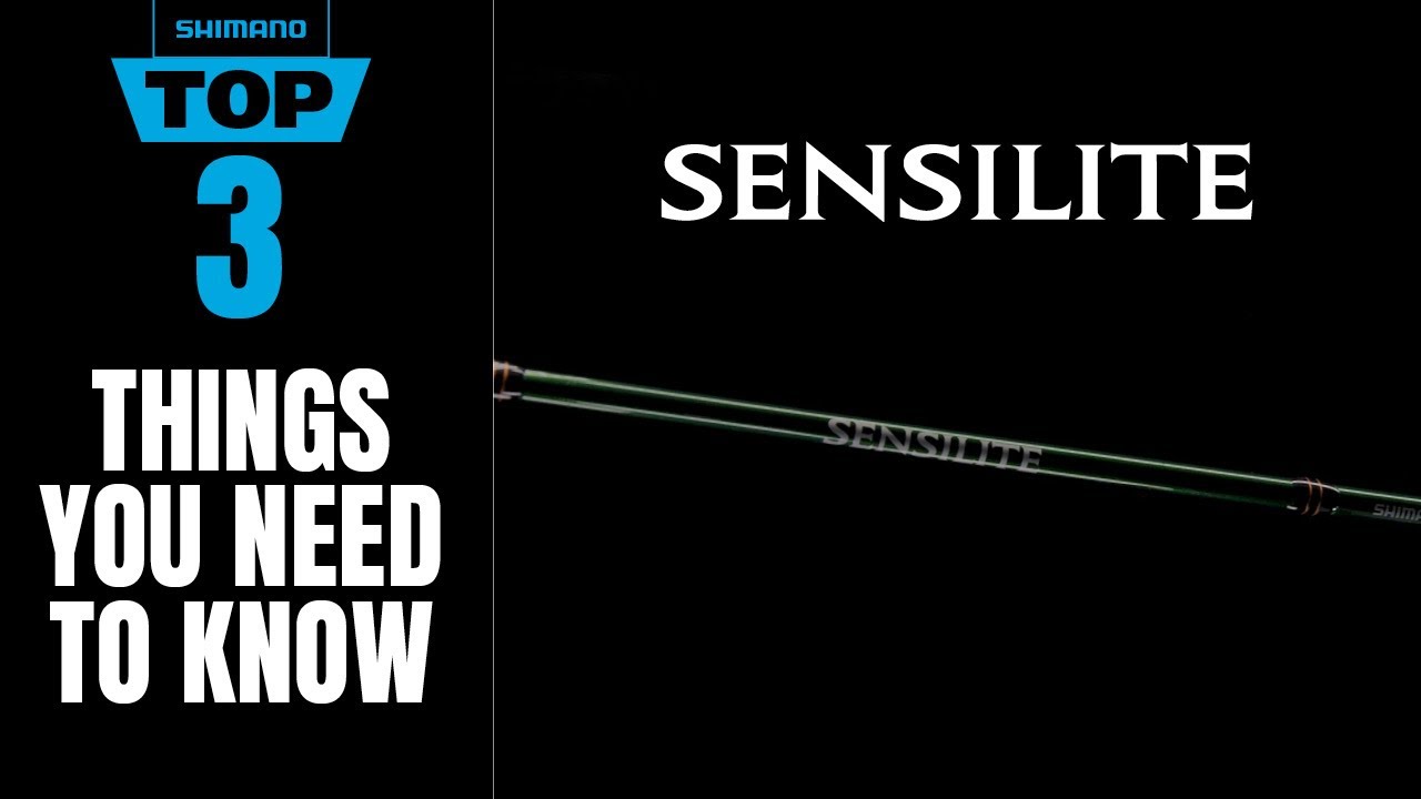 Shimano Sensilite A Spinning Rods: Top 3 Features