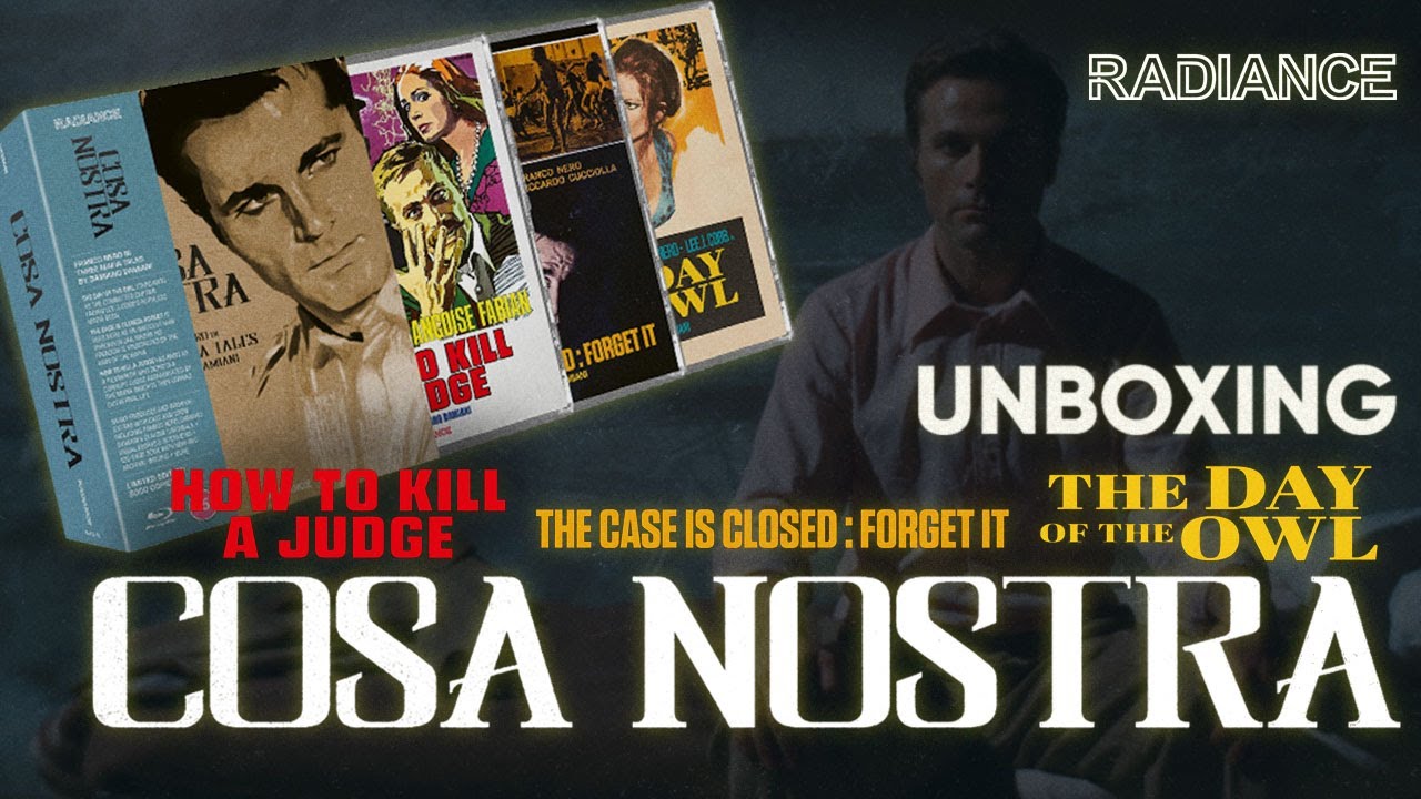 Unboxing COSA NOSTRA: Franco Nero in three Mafia Tales by Damiano Damiani – RADIANCE Limited Edition