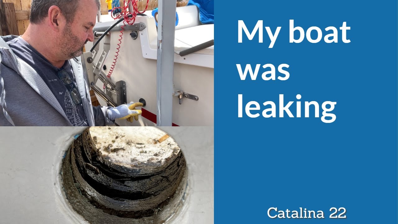 Scupper Replacement on my Catalina 22 -
