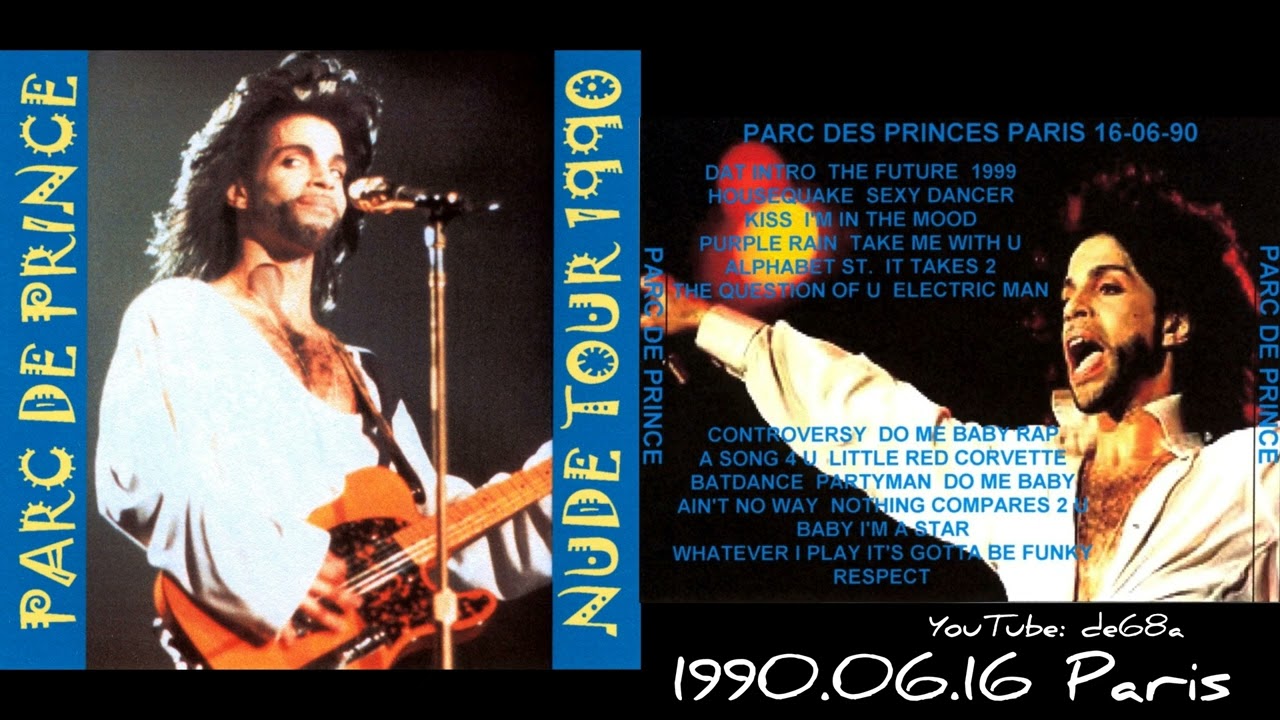 1990.06.16 Prince - Paris , Parc des Princes (PDP Version) - Live
