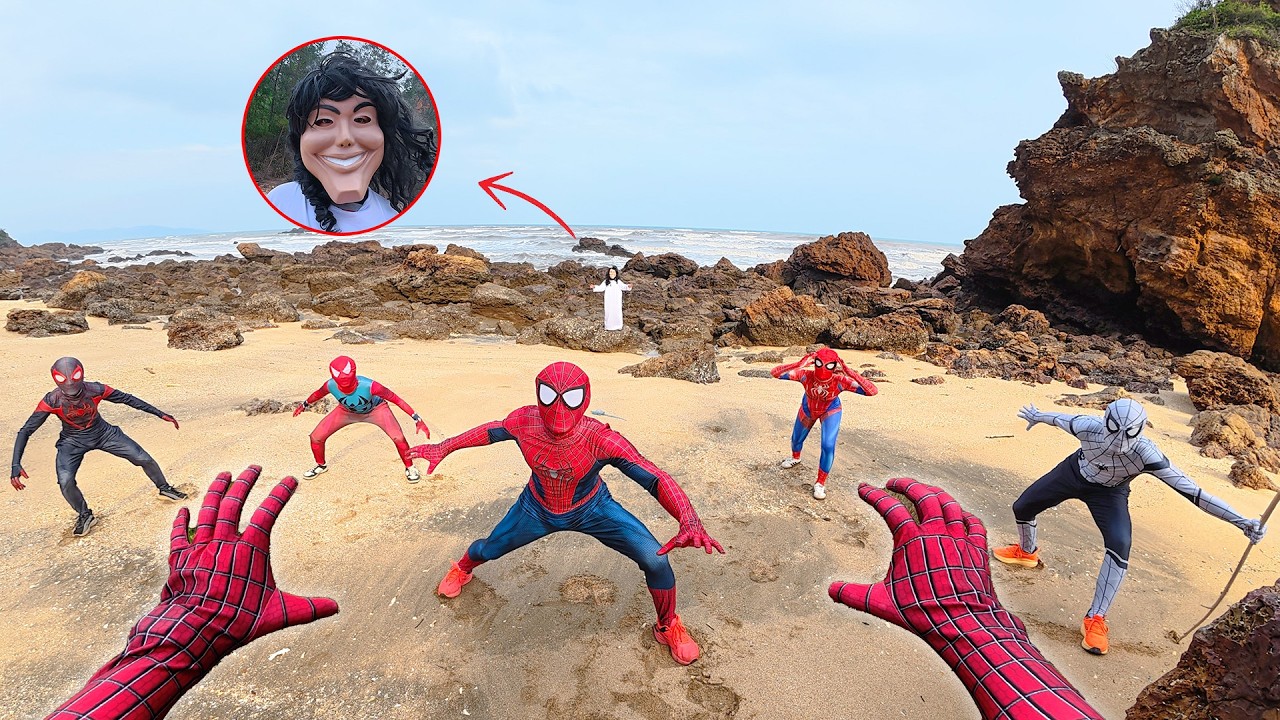 8 Spider-Man Brothers Are Trapped by a Serbian Dancer | The Escape Mission Begins