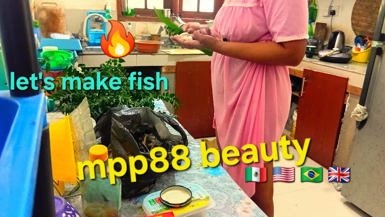 料理の仕方 / Cómo añadir especias a la receta de curry de pescado al estilo mexicano / fish curry / mpp88