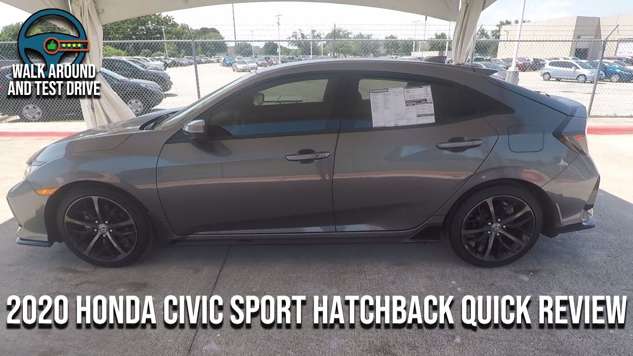 2020 Honda Civic Sport Hatchback