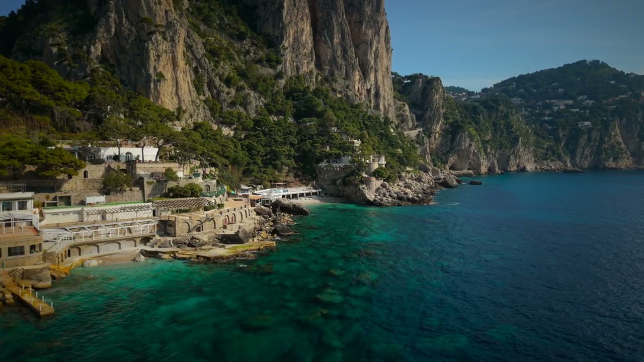 Capri from Above | Cinematic Drone Aerial Views of Capri 4K