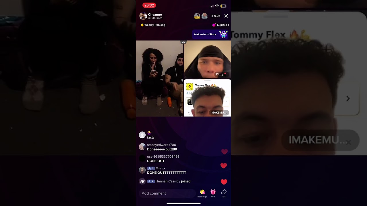 TikTok live beef