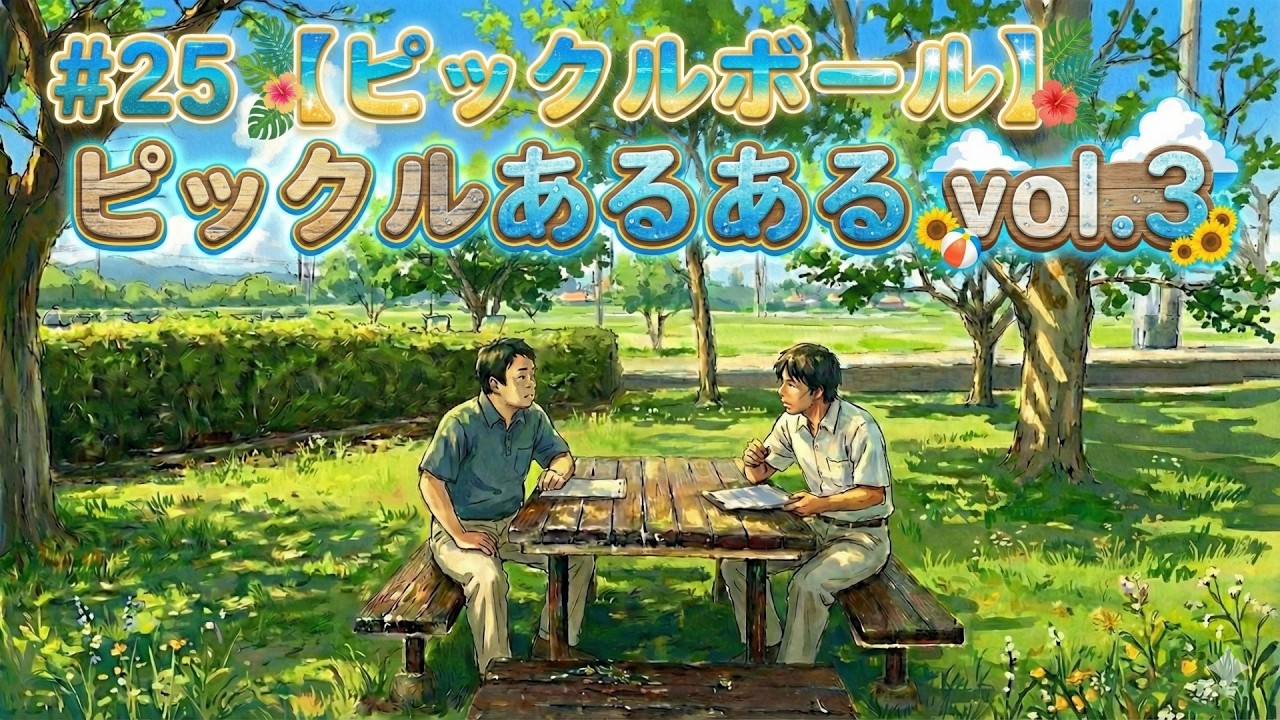 #25【ピックルボール】全世界約1億人のピックルボーラー渇望の企画、再び登場 ピックルあるあるvol.3
