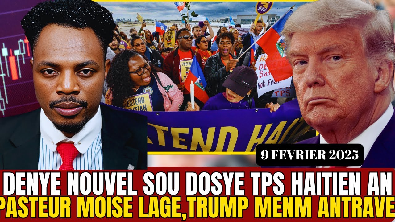 GWO NOUVEL 9 FEVRIER;TRUMP BAY JIJ LA YON ULTIMATUM POU DOSYE TPS LA,GWO DEFET ANKO POU REPIBLIKEN