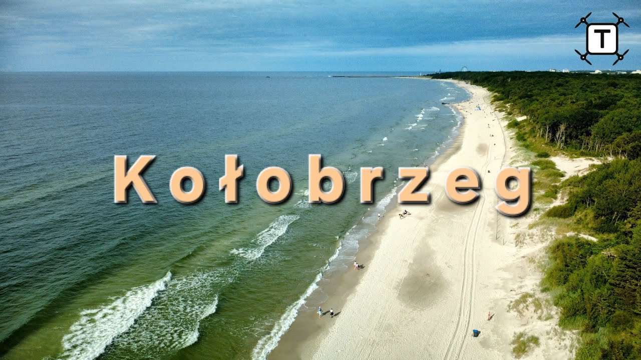 Lato w Kołobrzegu z lotu ptaka | Kołobrzeg i okolice, 2025