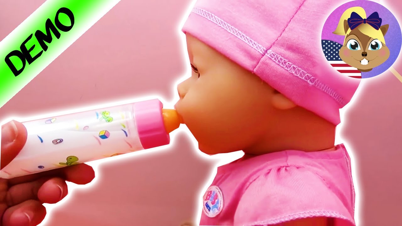 Baby born doll videos english - Baby Born Interactive - Magic Milk Bottle for Baby Doll