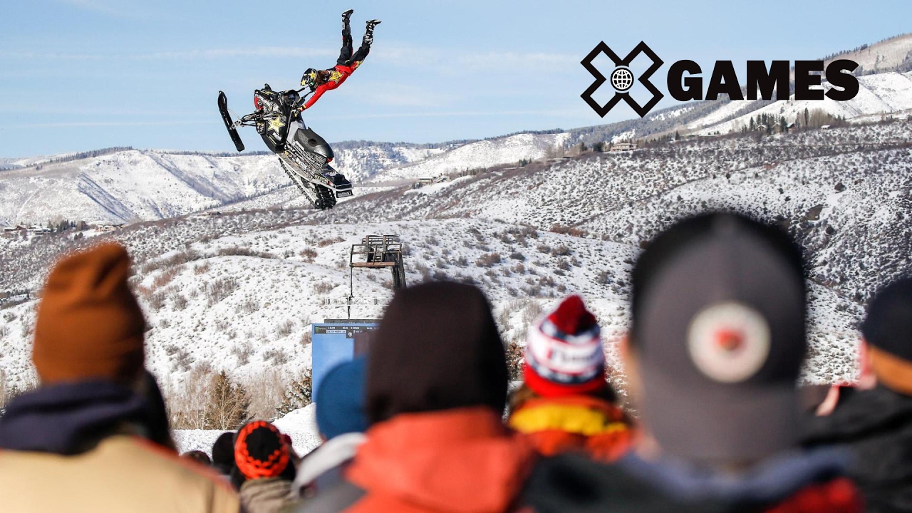Colten Moore wins Snowmobile Freestyle silver
