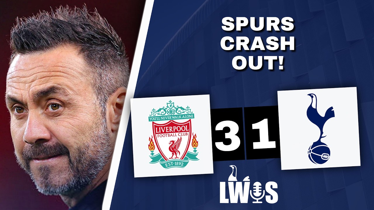Spurs CRASH Out! &bull; Liverpool 3-1 Tottenham Hotspur &bull; [Carabao Cup] &bull; Post-Match Analysis Podcast