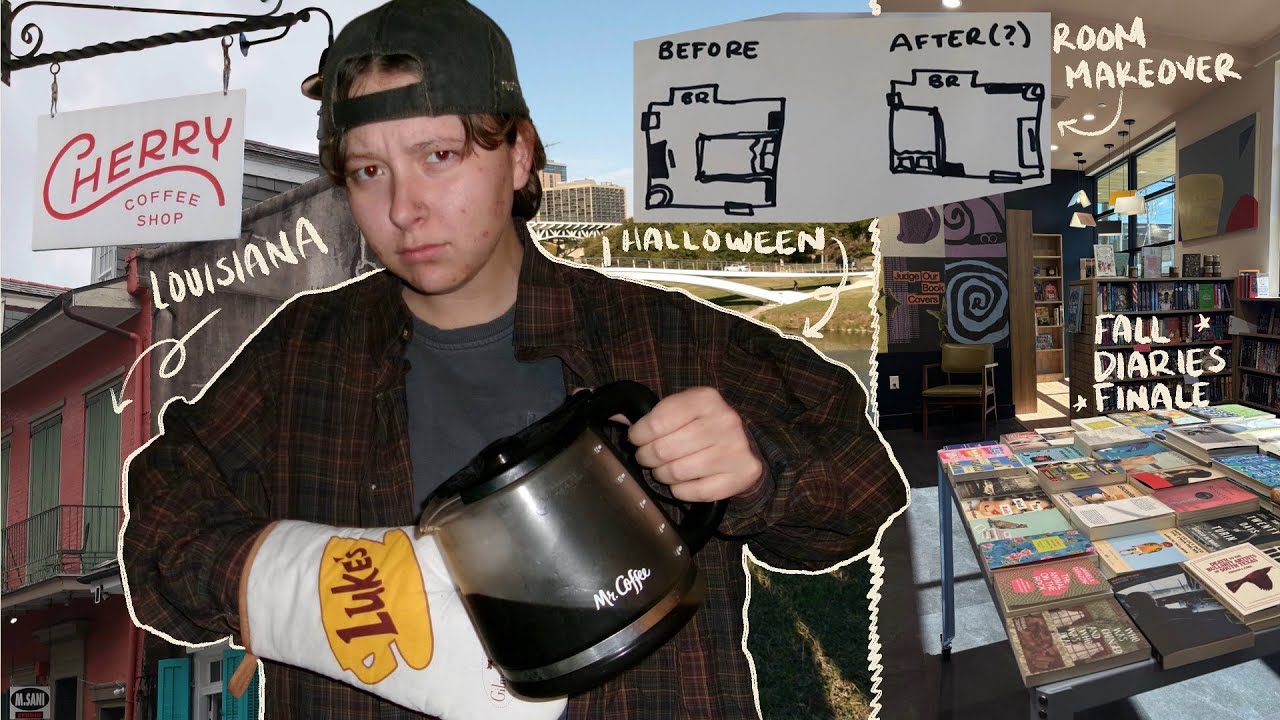 FALL DIARIES ★ halloween, roadtrip to louisiana & bedroom makeover