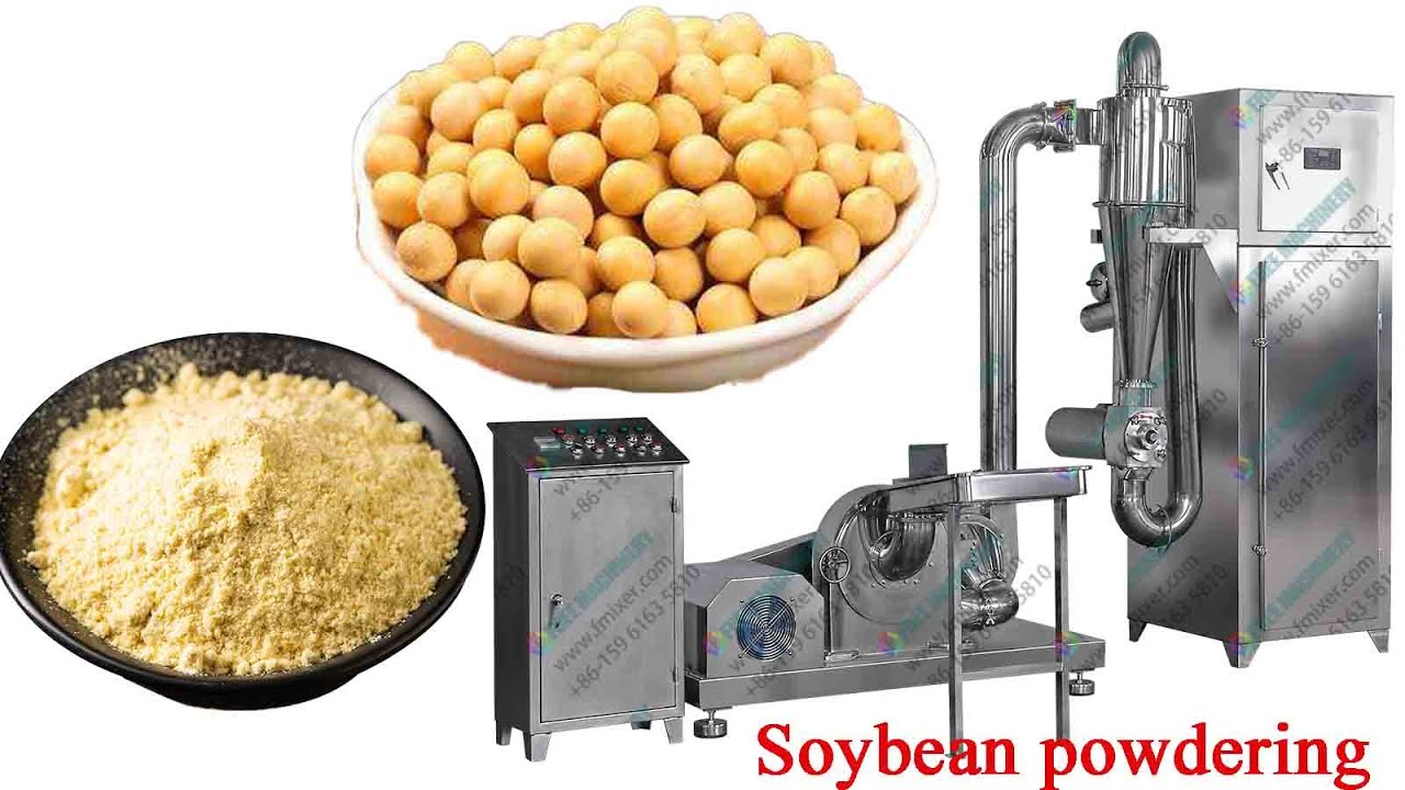 Soybean Grinder Machine | Automatic Powder Grinding Equipment | Small milling Pulverizing machine |