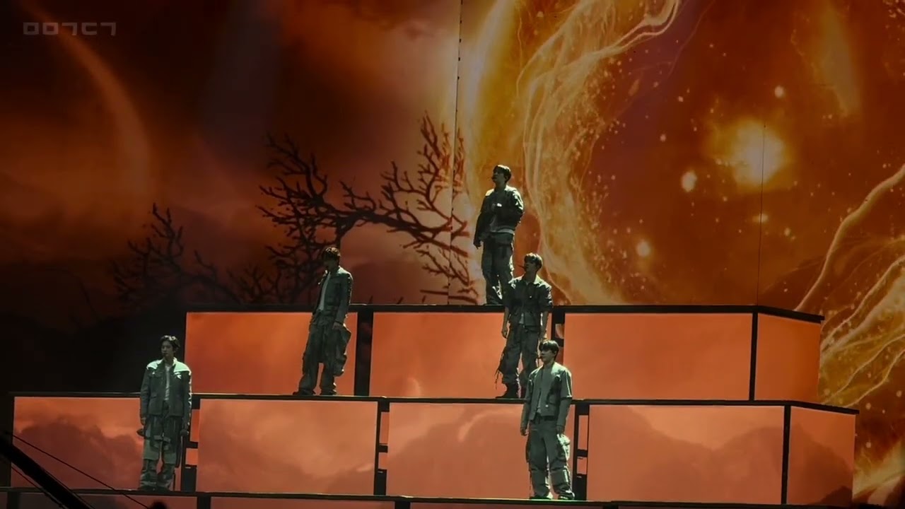 멜론뮤직어워드 엑소 늑대와 미녀+몬스터+전야+러브샷+으르렁 full 직캠 EXO #mma2025 