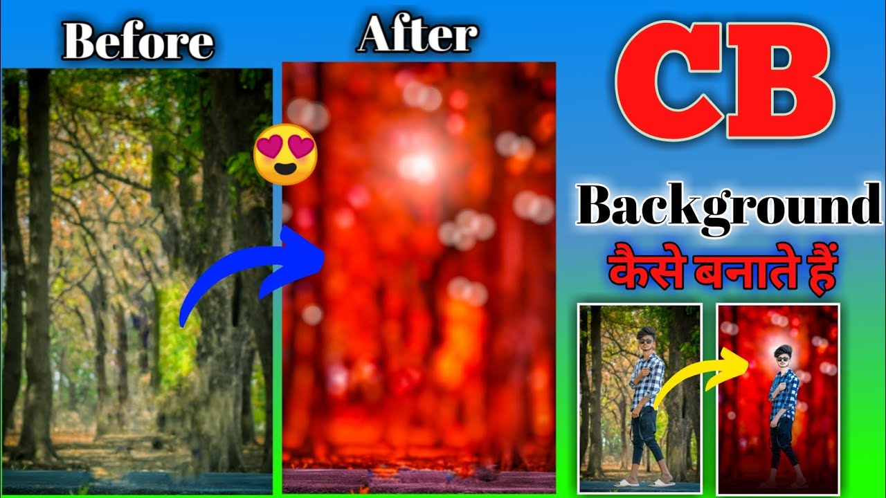 How To Make CB Bokeh Background || CB Background Kaise Banaye || CB Editing Background #cbbackground