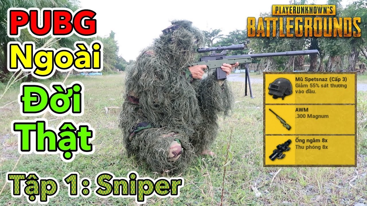 PUBG IN REAL LIFE | Phim PUBG Ngoài Đời Thật - Tập 1: Lính Bắn Tỉa Siêu Cấp | Lâm Vlog