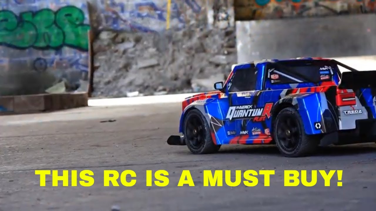 HPI MAVERICK QUANTUM R FIRST RUN ITS EPIC!! GO BUY ONE!!!
