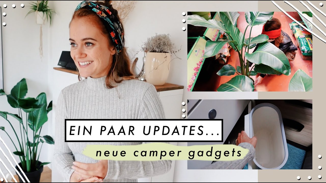 Neue Gadgets f&uuml;r den Camper & jede Menge Pflanzencontent | MANDA Vlog