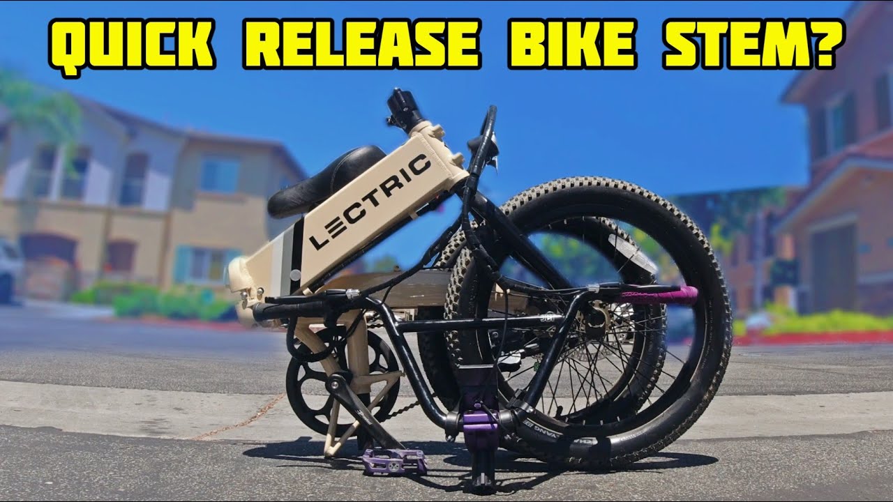 How do I remove my handlebars so quickly?