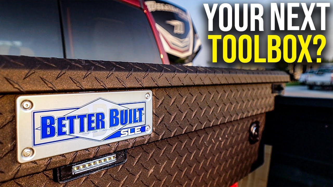 Low Profile Toolbox For Truck & Fifth Wheel Towing