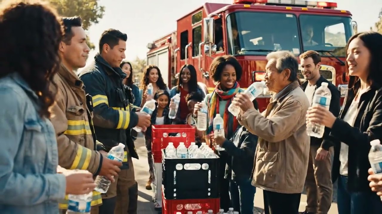 Firefighters Guide Families to Safety 🚒 | Kids Learning Video