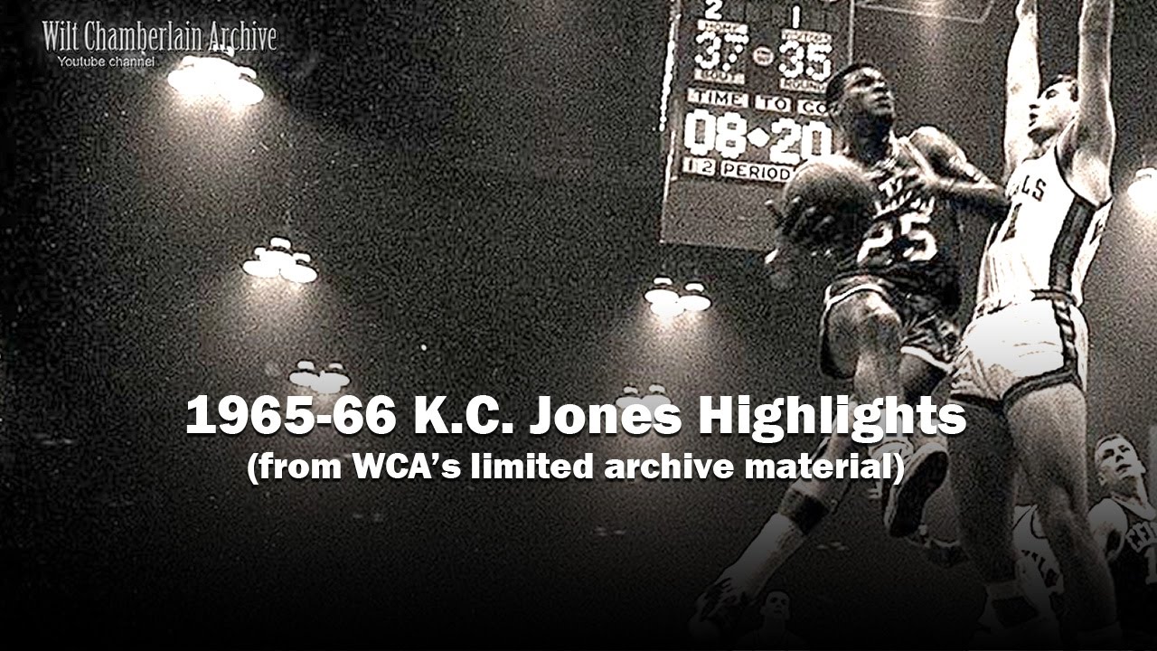 K.C. Jones 1966 NBA Playoffs and Season Clips