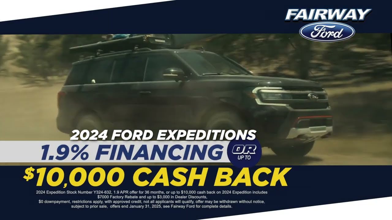 Fairway Deals on a 2024 Ford Expedition