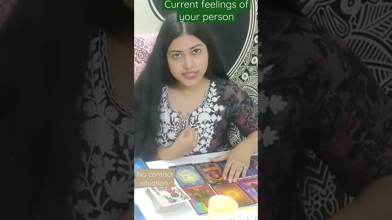 Current feelings and next action of your person in no contact situation 💌 #currentfeelings #tarot