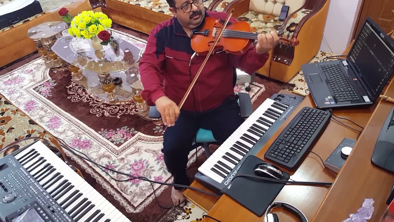 يا أمي يا أم  الوفا للكبير سعدون جابر .. ترجمة على الكمان محمد الخالدي