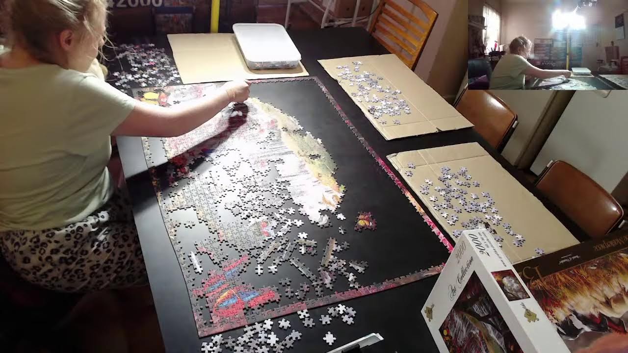 Grafika Deep Forest Waterfall Puzzle 2000 Pieces Live Stream