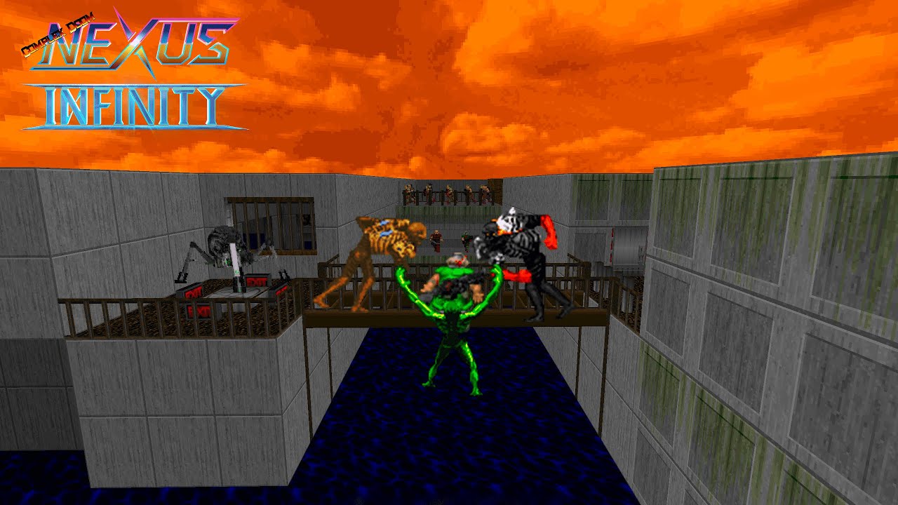 Complex Doom Nexus Infinity (hr2final.wad) 3 , 4 Map