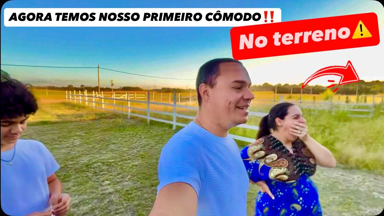 TEMOS NOSSO PRIMEIRO CÔMODO DA CASA…