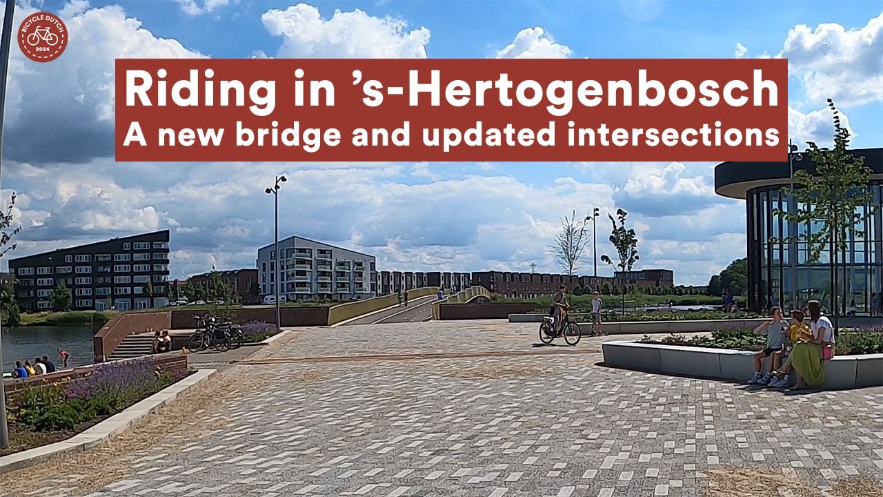 Ride through Rosmalen and 's-Hertogenbosch in the Netherlands