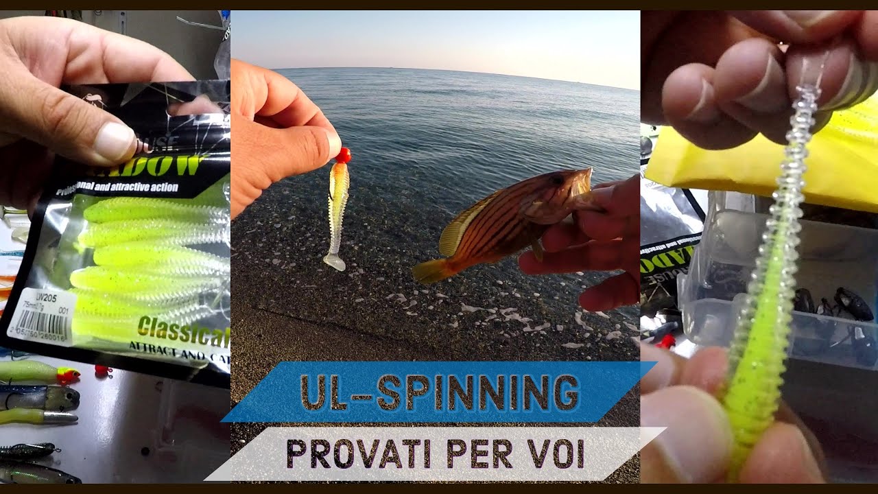 ClipAngler - Gomme Morbide, CATTURANTI e scentate! Con prova pratica IN MARE e cattura CERNIE!