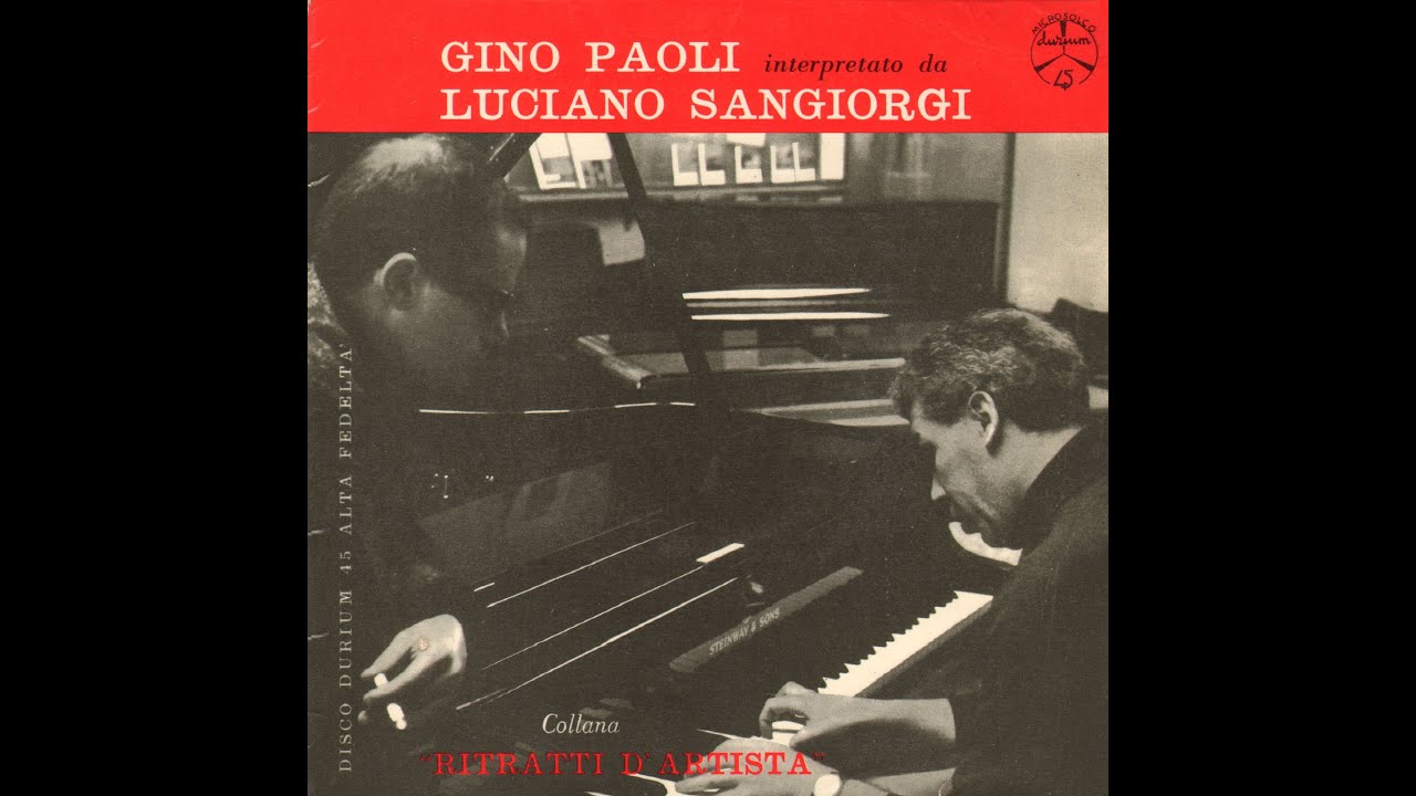 Luciano Sangiorgi Gino Paoli 1961