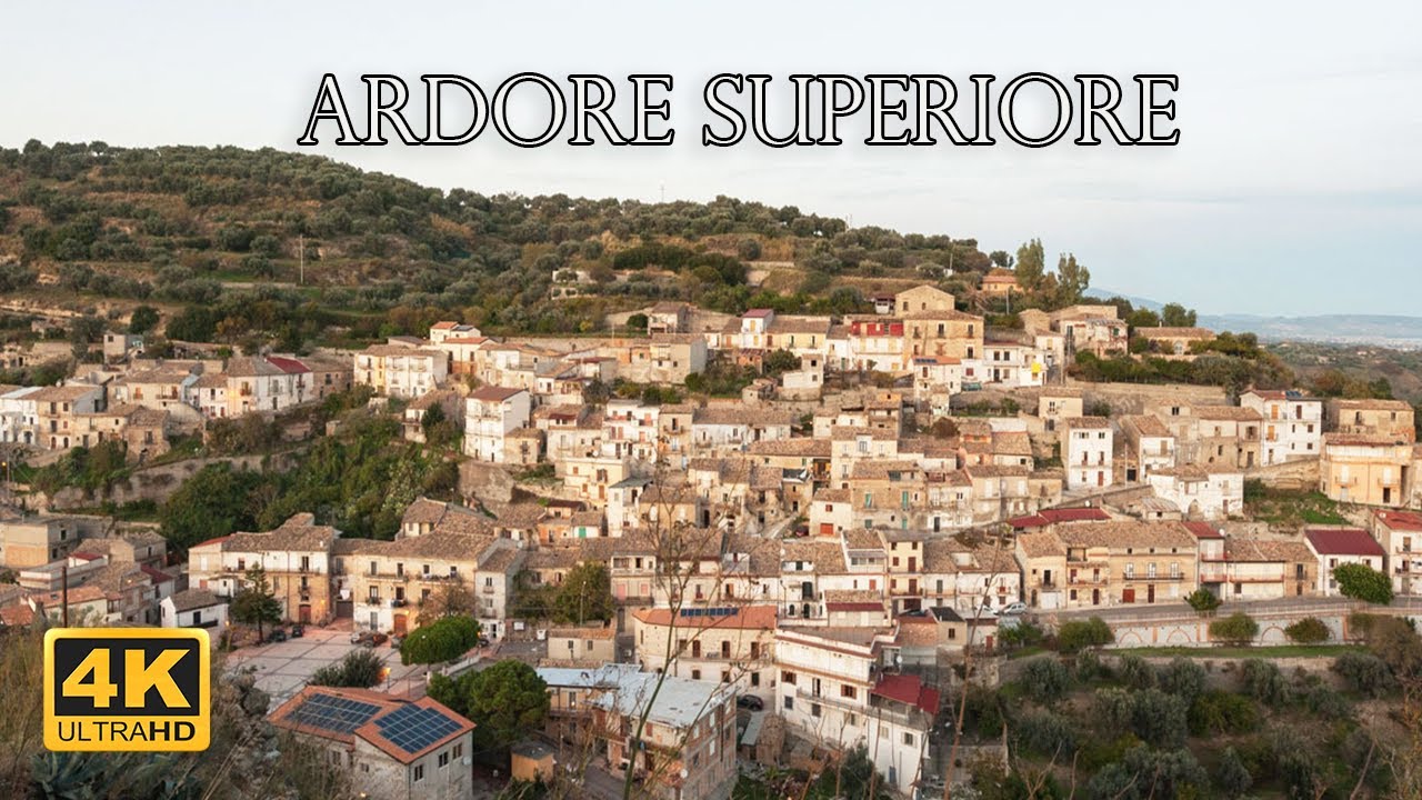 Ardore Superiore, Italy 🇮🇹 | 4K Drone Footage