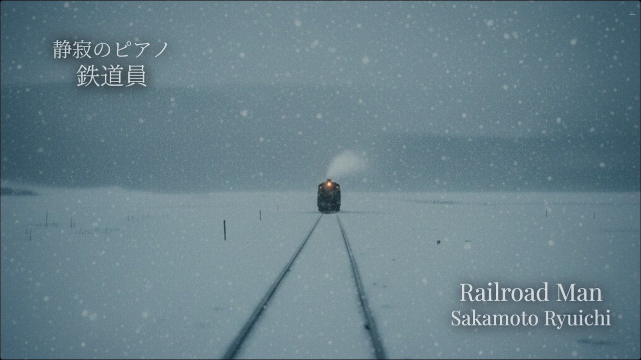 【静かなピアノ】鉄道員/坂本龍一(Railroad Man)- Healing Piano