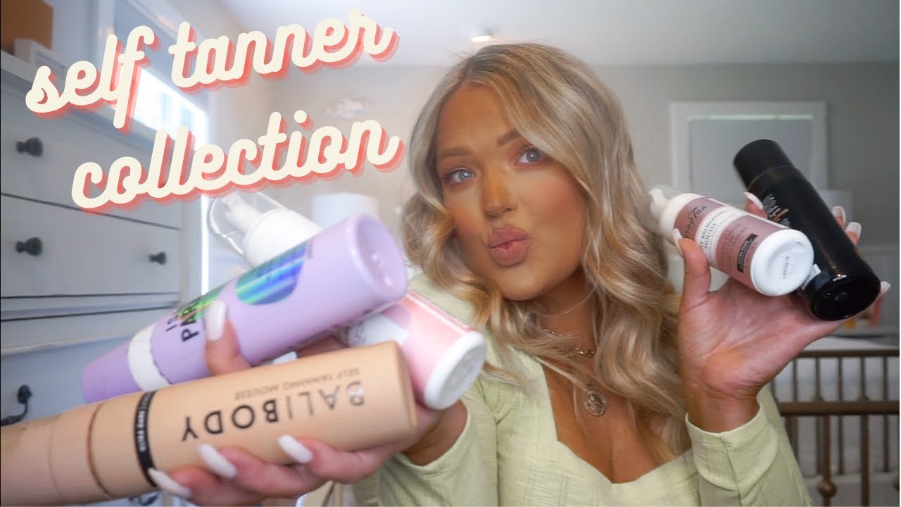 SELF TANNER BREAKDOWN | MY ENTIRE COLLECTION | Isabel Galvin