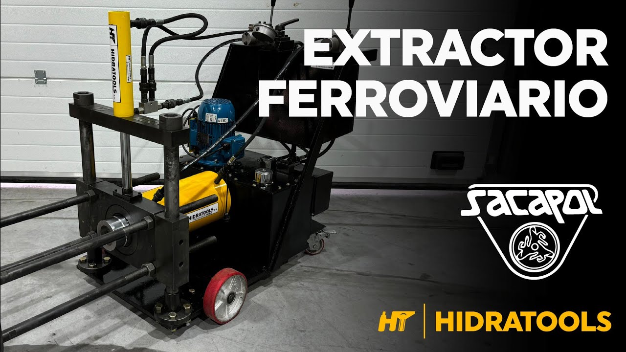 EXTRACTOR FERROVIARIO SACAPOL - HERRAMIENTAS HIDRÁULICAS HIDRATOOLS S.A