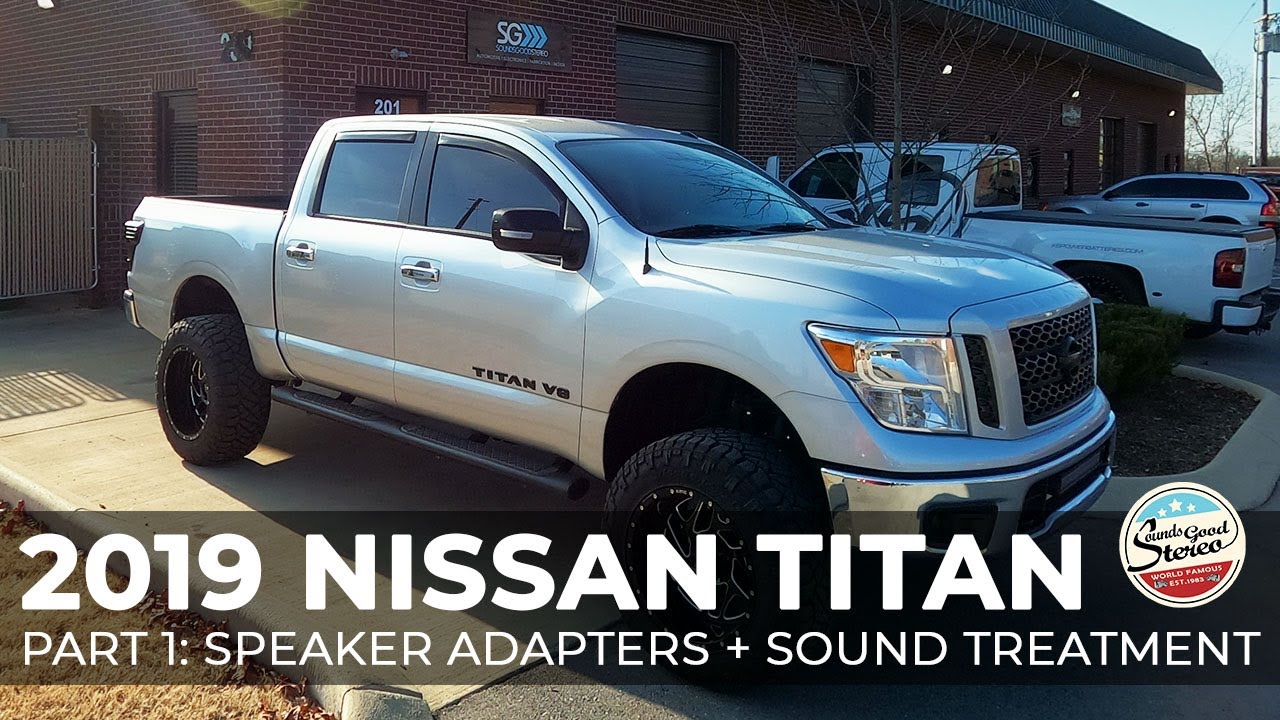 2019 Nissan Titan High-End Custom Car Stereo Upgrade - Part 1 - Speaker Adapters + Sound Treatment