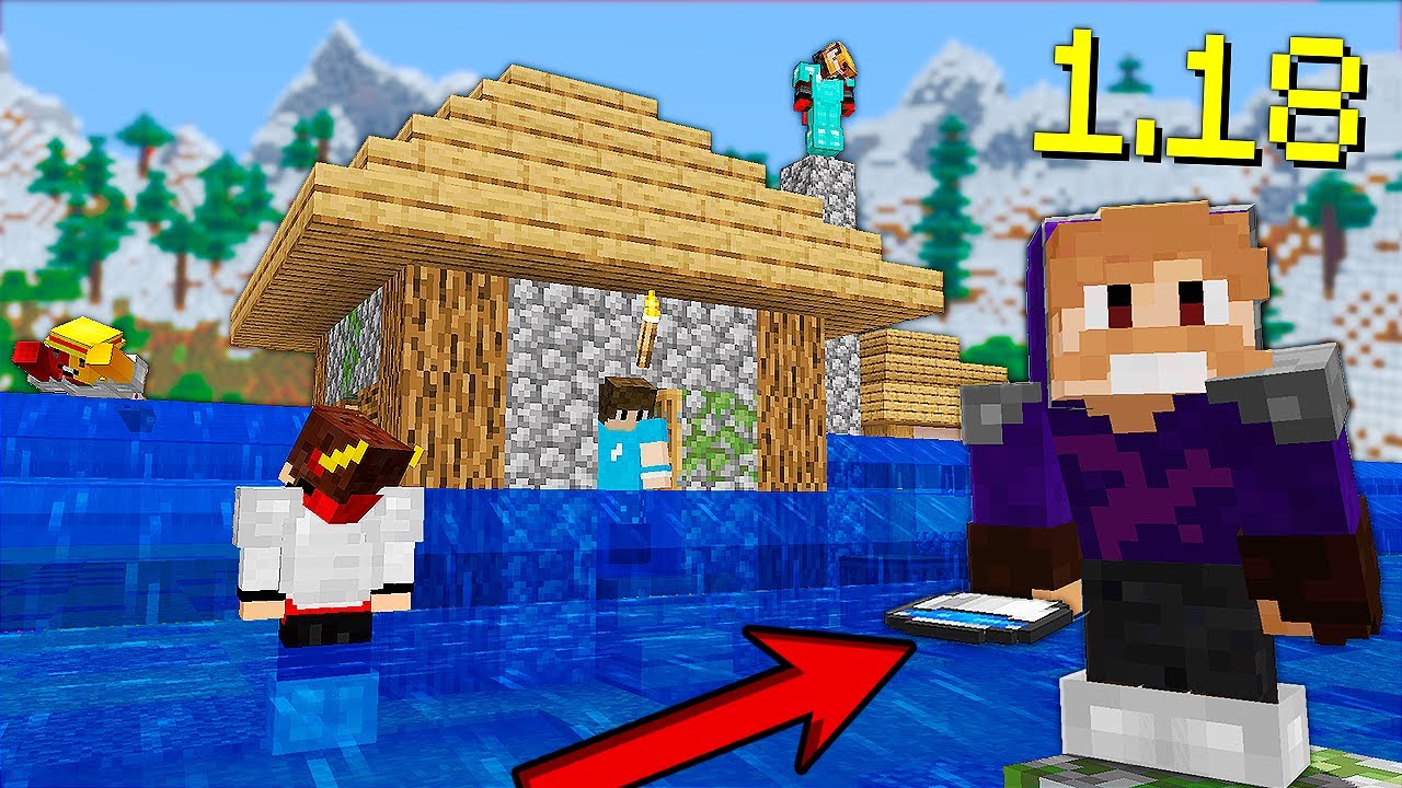 Я ЗАТОПИЛ СЕРВЕР ВОДОЙ в Minecraft!